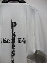 SALE50%OFF/kiryuyrik・キリュウキリュウ/BEA TENJIKU Dolman V-Neck T-Shirts/White・L_画像2