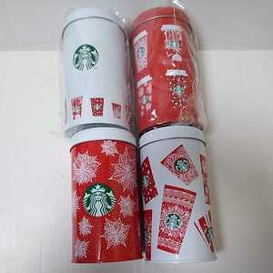  Starbucks 2016 year Christmas can all 4 kind set STARBUCKS start ba not for sale Hori te-