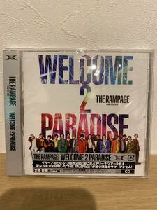 ★新品未開封CD★ THE RAMPAGE from EXILE TRIBE / WELCOME 2 PARADISE [RZCD-86865]