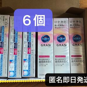 GRAN グラン+ホワイトニング ピュオーラ6個 薬用 歯周病 口臭