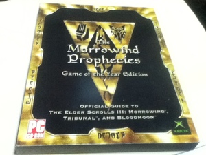 海外攻略本 The Morrowind Prophecies Game of the Year Edition Official Strategy Guide THE ELDER SCROLLSⅢ