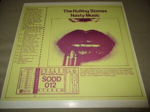 rolling stones / nasty music (ジャケットスリック3枚セット送料込み!!)