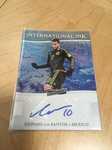 2016－17PANINI AFICIONADO ドス・サントス　直筆サイン　メキシコ