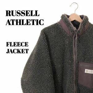 RUSSELL ATHLETIC　BEMS別注 ボアジップブルゾン　フリース