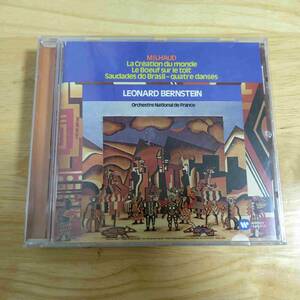 CD/輸入盤/WARNER　ミヨー 世界の創造 ブラジルの郷愁 牡牛　バーンスタイン指揮 フランス国立管　N11