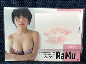  trading card FLASH[RaMu [RaMu3 ~2021~ ] raw Kiss card B (66/70)]