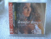 ★ ジェニファー・ブラウン 【ギヴィング・ユー・ザ・ベスト】 Jennifer Brown 国内盤_画像1