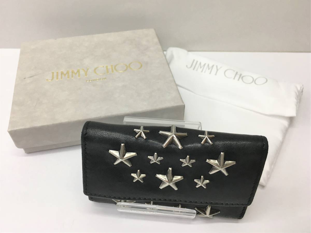 大放出セール】 新品・箱付き【JIMMY CHOO】NANCY キーケース JIMMY
