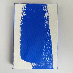 * acrylic fiber . blue. series / small goods rectangle 21.09 D *