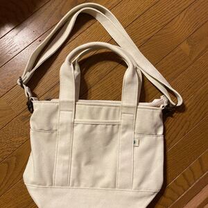 トートバッグ 2way ホワイト