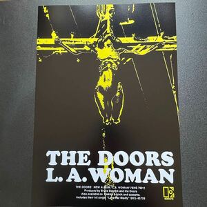 ポスター★ドアーズ The Doors「L.A. Woman」プロモーション★LAウーマン/ジム・モリソン/Jim Morrison