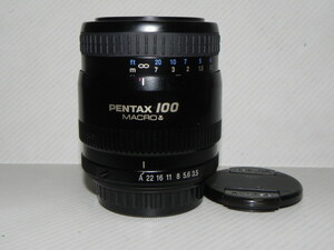 smc PENTAX-FA 100mm / f 3.5 MACRO lens 