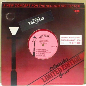 DELLS-The Best of The Dells (US Ltd.1000 Red Vinyl 10 MLP)