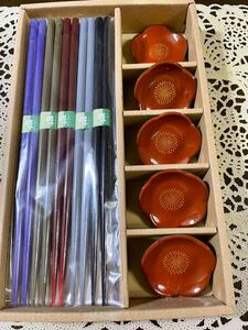 お箸と箸置きセット 新品未使用品