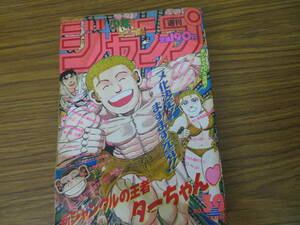 週刊少年ジャンプ 1993年 39号 9月13日/表紙/ジャングルの王者ターちゃん/巻頭カラー/BOY/ドラゴンボール/スラムダンク/DNA2/A11