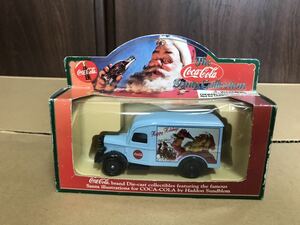 コカコーラ coca-cola サンタコレクション　Santa collection 1939 ford canvas back truck die cast ダイキャスト フォード クリスマス