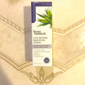 2.5%レチノール バクチオール セラム 10ml インスタナチュラル