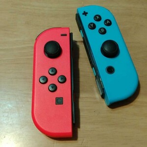 Joy-Con ニンテンドースイッチ Switchジョイコン 良く見ると珍しい?赤青逆カラー