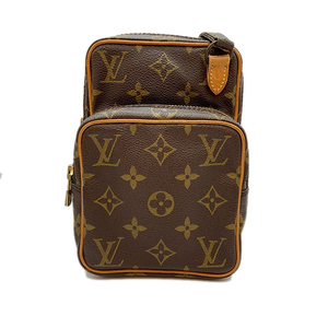 Louis Vuitton LOUIS VUITTON Minima Amazon M45238 Monogram حقيبة كتف نسائية مستعملة, حقيبة, حقيبة, خط مونوغرام, حقيبة كتف