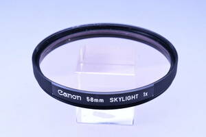 【送料無料】Canon キヤノン SKYLIGHT 1× 58mm スカイライト レンズフィルター