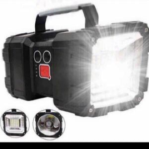 懐中電灯 led 強力 最強 超高輝度 6000ルーメンサーチライト 7モード調光 一台3役 usb充電式給電 防水 ハンドル付き