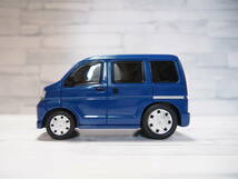 ミニカー　ダイハツ　ハイゼットカーゴ HIJET CARGO　ブルー　青　プルバックカー　非売品　カラーサンプル_画像4