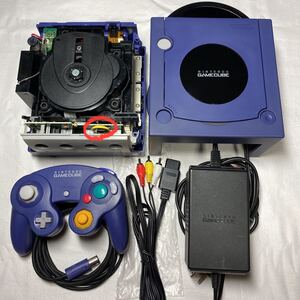 【電池交換済み】ゲームキューブ GC 本体 純正コントローラー メンテ清掃OK 管理488