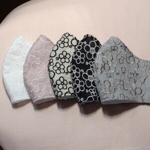 226 かわいい立体インナー5枚 ハンドメイド 裏…高島ちぢみ