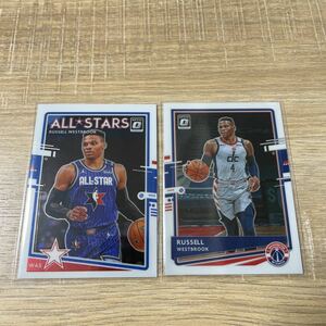 russell westbrook 2020-21 Panini Basketball Donruss OPTIC ウィザーズ　Base card セット