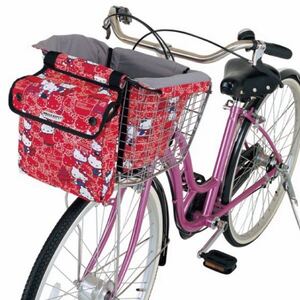 ペットサイクルシート キャリーバッグ ハローキティ ペット 小型犬 自転車