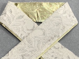  coming-of-age ceremony graduation ceremony. long-sleeved kimono . race . lame entering. elegant piling collar.. long-sleeved kimono from . equipment till possible to use.( gold * white race ))