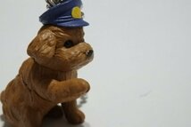★R620☆ミニチュア　犬　ストラップ　帽子をかぶった犬☆いぬ　フィギュア　ドールハウス_画像5