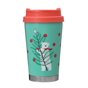  быстрое решение! новый товар Starbucks Hori te-2019 нержавеющая сталь ToGo Logo высокий стакан Pola - Bear зеленый 355ml