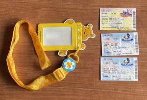 使用済み、中古 ディズニーランドパスポートケース他