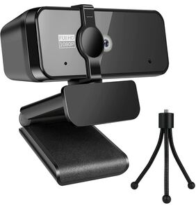 webカメラ C15 ウェブカメラ フルHD 1080P 200万画素 マイク付 Webカメラ ネットワークカメラ