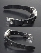 青赤ベゼル BVLGARI ブルガリ ディアゴノ プロフェッショナル GMT40S 黒文字盤 メンズサイズ 自動巻 本物_画像6