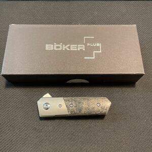 Boker Stubby kwaiken Ti/CF 検)EDC