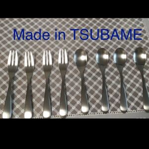 made in tsubame ツバメ8本セット フォーク小&スプーン小