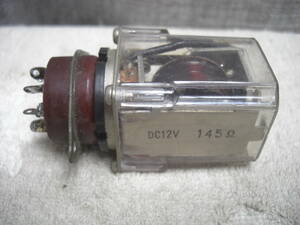 リレー　DC12V用　2回路2接点　動作確認済　中古品