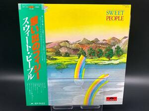 【 LPレコード スウィート・ピープル / 想い出のフィジー 】SWEET PEOPLE 洋楽 音楽 帯付 2021071204