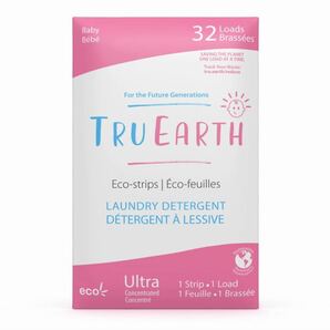 Tru Earth ベビー用 環境にも赤ちゃんにも優しい洗濯用洗剤 32回分