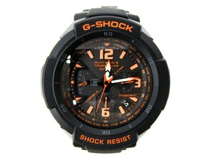 CASIO (カシオ) G-SHOCK ジーショック MASTER OF G-AIR GRAVITYMASTER グラビティマスター 腕時計 GW-3000B-1AJF ブラック メンズ/028