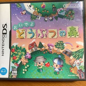 ニンテンドーDSソフトの「おいでよどうぶつの森」です。 おいでよどうぶつの森 マリオパーティスターラッシュ DSソフト 3DS