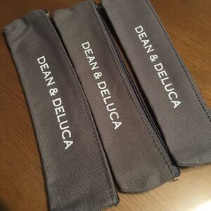 DEAN&DELUCA 新品未使用 3個 カトラリー ポーチ ペンケース