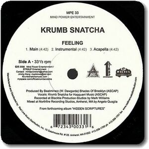 【●03】Krumb Snatcha/Feeling/12''/Gang Starr Foundation/Mr. Walt/Da Beatminerz/Statik Selektah/Extra P/Large Professor