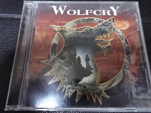 WOLFCRY（ウルフクライ）「POWER WITHIN」2001年輸入盤BLACK LOTUS RECORDS BLR/CD 030