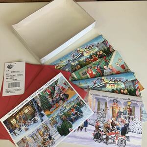 【希少】Harley-Davidson グリーティングカード Holiday Tradition Cards 97891-03V クリスマス クリスマスカード 長期保管品