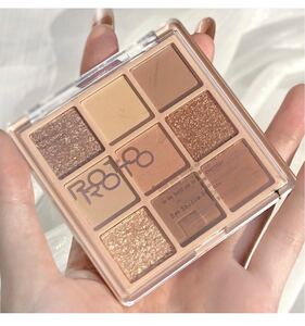 ROTO mini multi 9色アイシャドウパレット #3