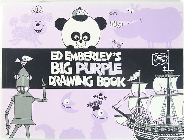 エド エンバリー Ed Emberley's Big Purple Drawing Book 