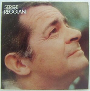 LP,セルジュレジアニ　SERGE REGGIANI ベニスはあなたの胸に　シャンソン　サンプル白レーベル